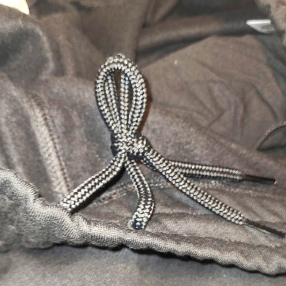 Adidas Black Sweatpants Casual Athletic Wear Unisex - Picture 4 of 5